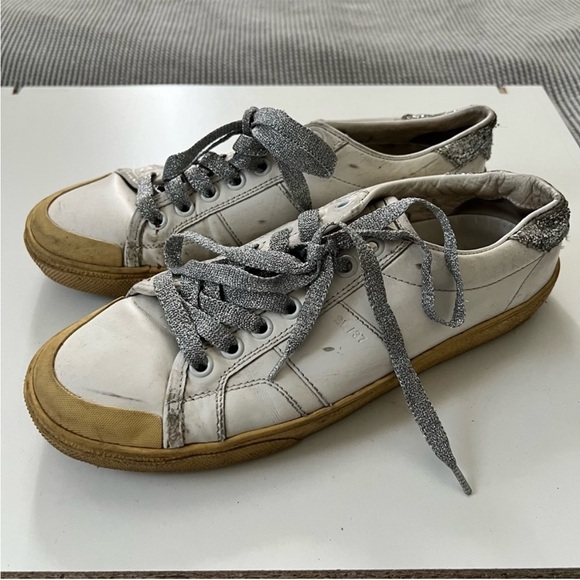 SAINT LAURENT COURT CLASSIC SL/37 SNEAKERS Size 37 - Picture 4 of 11